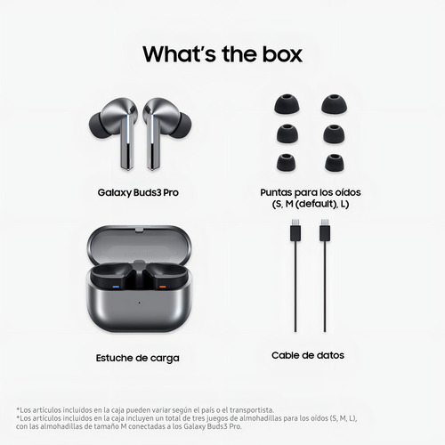 Fones de ouvido Samsung Galaxy Buds 3 Pro Grey Ai