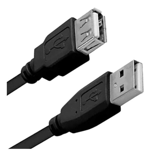 Cabo Extensor Usb 2.0 A Macho X Usb A Femêa Tebera 1,5metros Cor Preto