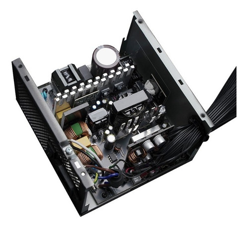 Deepcool PM850d, fuente negra de color dorado de 850 W, 110 V/220 V