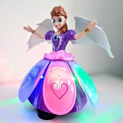 Boneca Frozen Small Angel Dança Canta Iluminação Dança Luzes