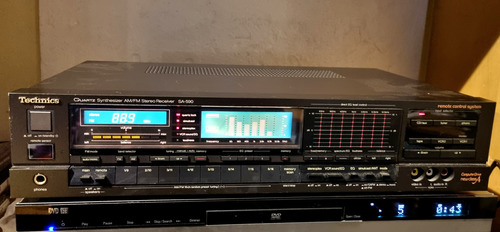 Technics Receiver Sa-590 Con Ecualizador. Entrada Tornamesa (Usado)