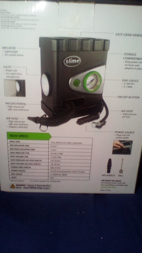 Infiador De Llantas Slime (Usado)