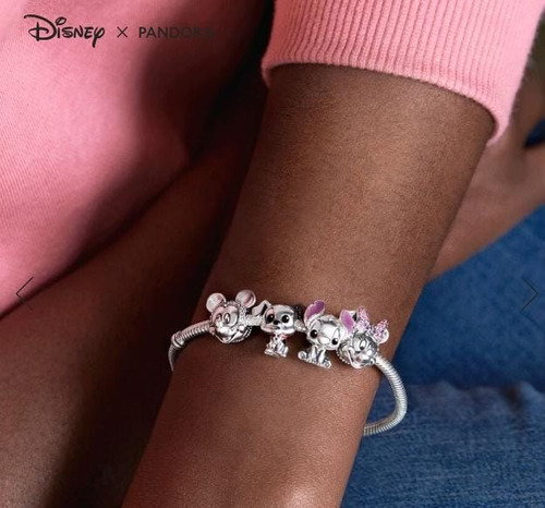 Charm Pandora Stitch De Disney Plateado