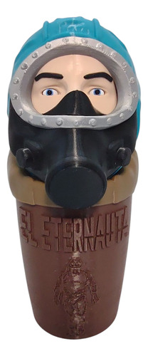 Vaso Milkshake 300 Ml El Eternauta Impresión 3d Turquesa