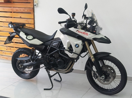 Imagem 5 de 9 de Bmw F800 Gs 2012 Branca Tebi Motos