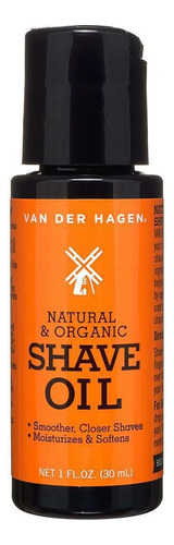 Aceite De Afeitar Van Der Hagen Shave Oil 30 Ml Fragancia Cítrica