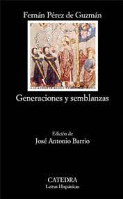 Libro Generaciones Y Semblanzas De Pérez De Guzmán Fernán Ca