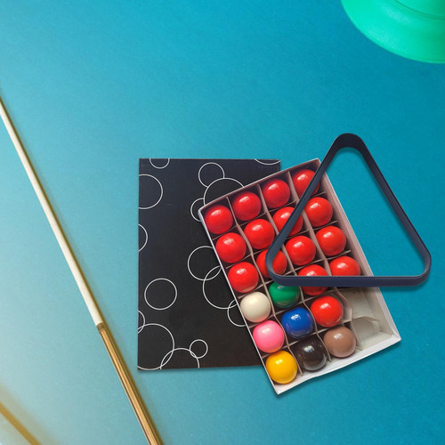 Set De 22 Bolas De Billar Mini Para Mesas 44 Mm Con Trípode