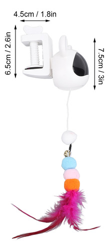 Peluche Eléctrico Con Cuerda Retráctil Cat Interactive Toy P