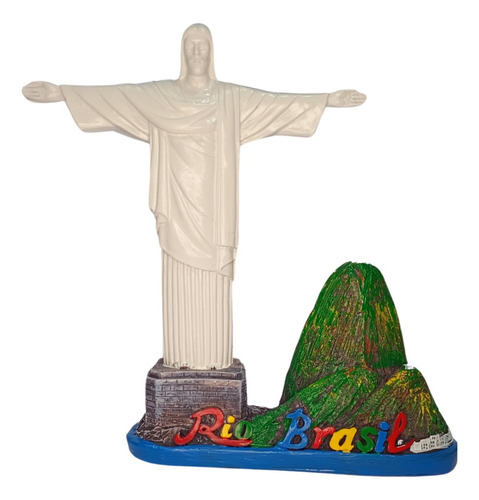 Cristo Redentor Corcovado Pão De Açúcar 7cm Souvenir Brasil