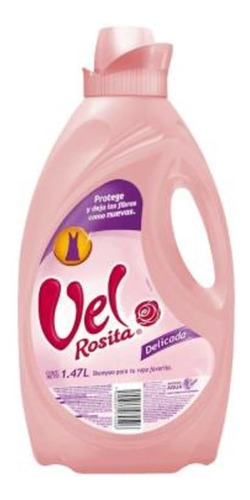 3 Pz Shampoo Para Ropa Vel Rosita Delicada 1.47 L Shampoo