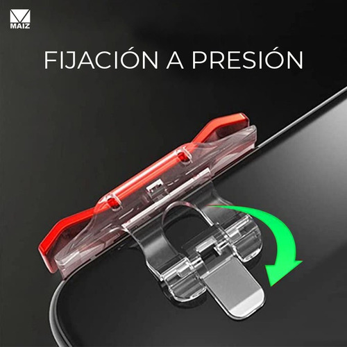 Gamepad Gatillos Duo Botones L1 R1 Ajustable Gamer Celular