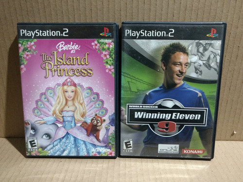 Lote 6 Videojuegos Ps2 Originales Ntsc Fifa Matrix Starwars (Usado)