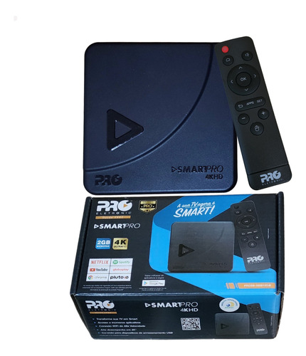 Smart Box Tv 4k Full Hd Prosb-3000 16gb Proeletronic Android