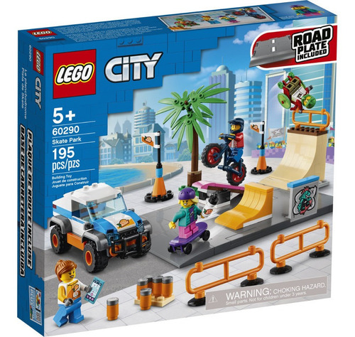 Imagen 1 de 2 de Lego City 60290 Pista De Skate