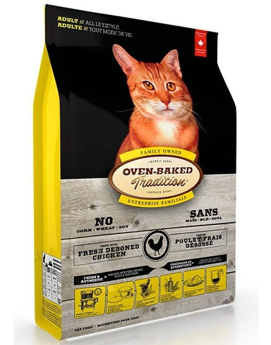 Oven Baked Adulto Cat Pollo 2.27kg - Aquarift