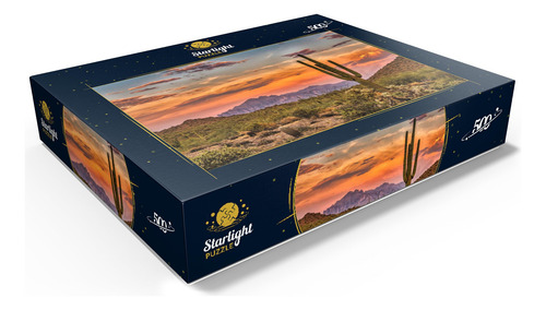 Rompecabezas Mypuzzle Sunset In The Sonoran Desert 500 Pieza
