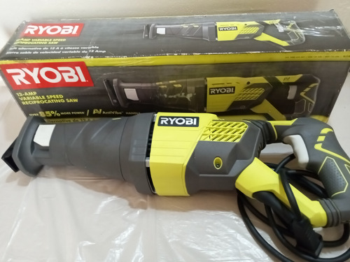 Sierra Sable Reciproca Electrica 12-amp Ryobi Rj186v