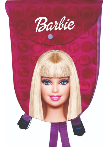 Bolsa Dulcero Barbie Frente De Lona. 22 Piezas 