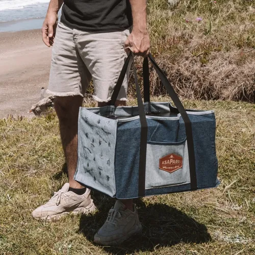 Chulengo Parrilla Portátil Con Brasero Y Bolso Asaparri
