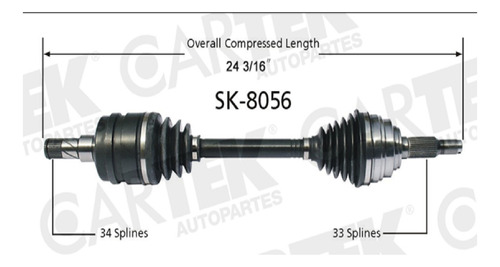 Flecha Delantera Izquierda Forenza 04-08 Completa Ck