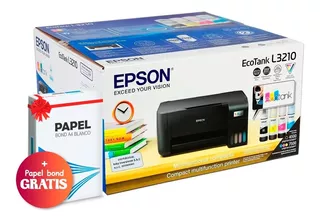 Impresora Sistema Continuo Epson L3210 Multifuncional -color