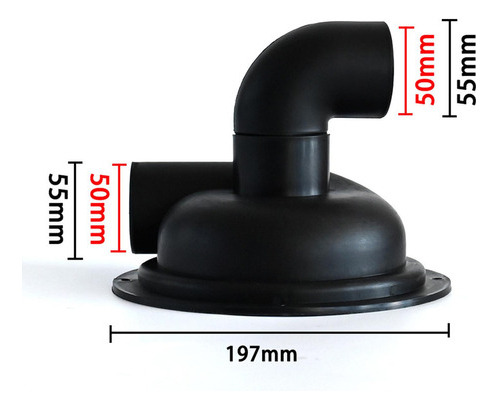 Colector De Polvo Del Separador De Polvo Del VacĂo Negro