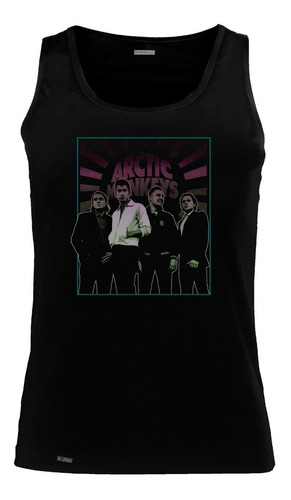 Camiseta Esqueleto Arctic Monkeys Banda Rock Atardecer Sbo