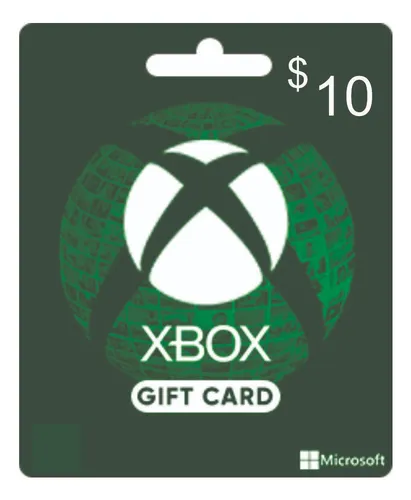 Xbox Giftcard 10 Dolares MercadoLivre