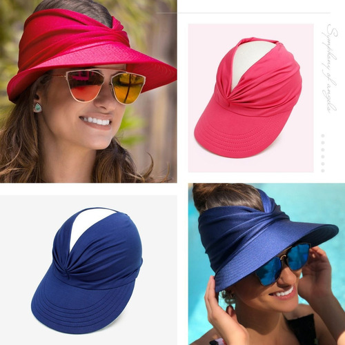 Sombrero Sol Mujer Uv Protección Gorra Deportiva De Playa