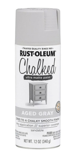 Aerosol Gris Envejecido Chalked Rust-oleum