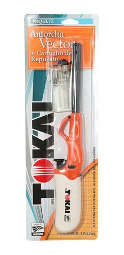 12 Pz Tokai Encendedor Antorcha Vector +cartucho De Repuesto