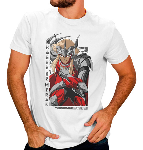 Playera Hagen De Merak Anime Los Caballeros Del Zodiaco #20