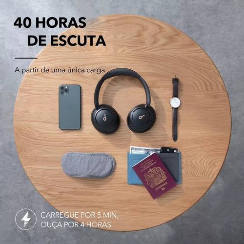 Auriculares inalámbricos Soundcore Life Series Life Q30 A3028 black