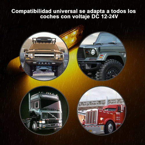 Pack X10 Luz Led Lateral Posición Para Camión Trocha