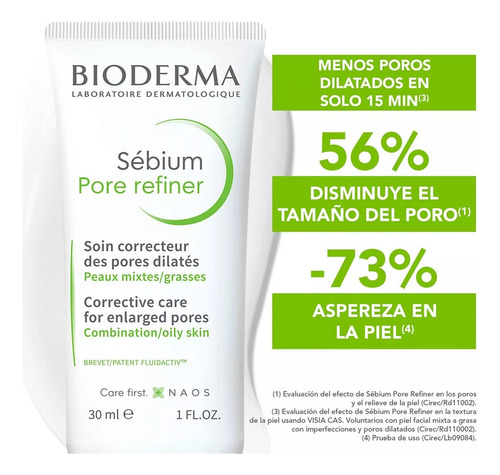 Bioderma Sébium Pore Refiner, Corrector De Poros, 30 Ml