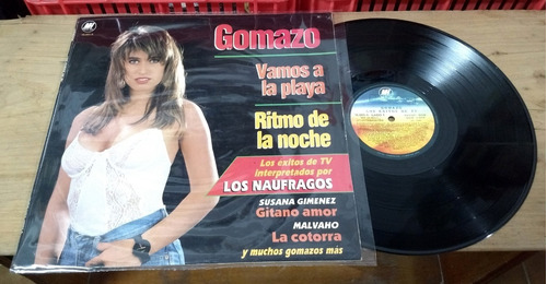 Gomazo Vamos A La Playa Ritmo De La Noche Disco Lp Vinilo