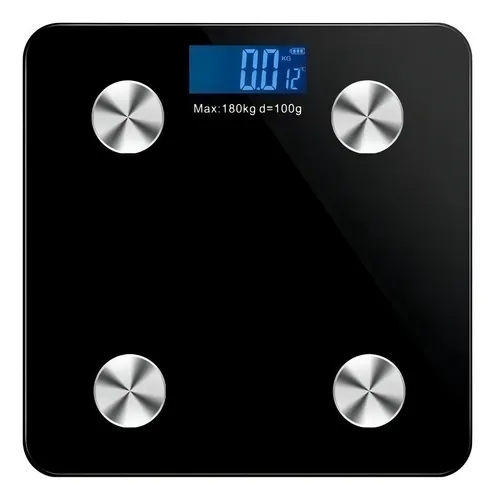 comprar Balança Inteligente Bioimpedancia Digital Bluetooth Smart Cor Preto