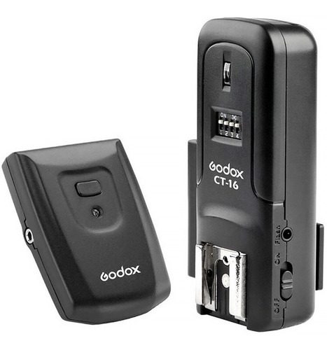 Rádio Flash Godox Ct-16 Transmissor E Receptor Canon, Nikon