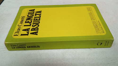 La Lengua Absuelta - Elias Canetti - Muchnik Editores