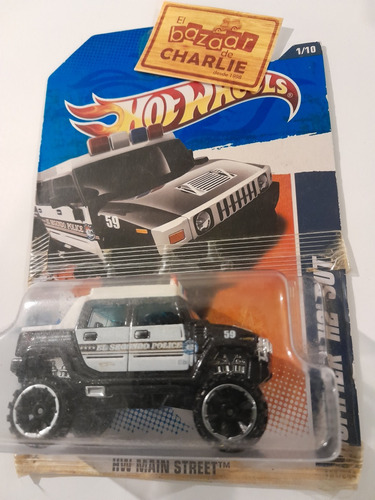 Hot Wheels | 2011 | Hummer H2 Sut Police Negra 