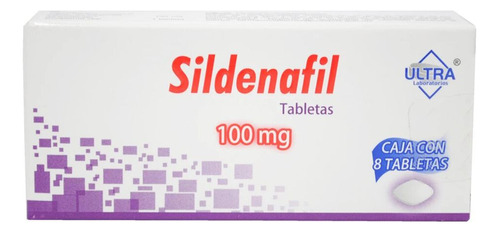 Sildenafil 100 Mg Con 8 Tabletas