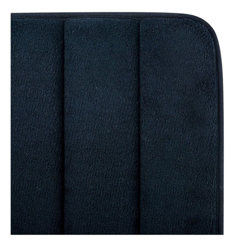 Imagen 3 de 3 de Tapete Para Baño Foam Rc 40x60 Cm Negro