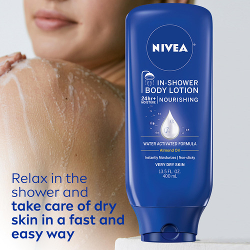 Nivea In-shower Nourishing Body Lotion 13.5 Fluid Ounce