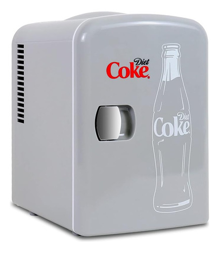 Cola Diet Coke Dc04 Mini Enfriador Portatil Para 6 Latas 4 L