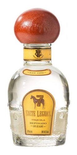 Pack De 12 Tequila 7 Leguas Reposado Mini 50 Ml