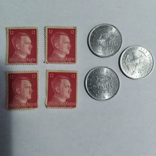 Timbres Y Monedas Alemanas Deustesc Reich