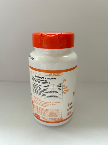 Vitamina D3 Colecalciferol 2000ui 60 Nutriterra