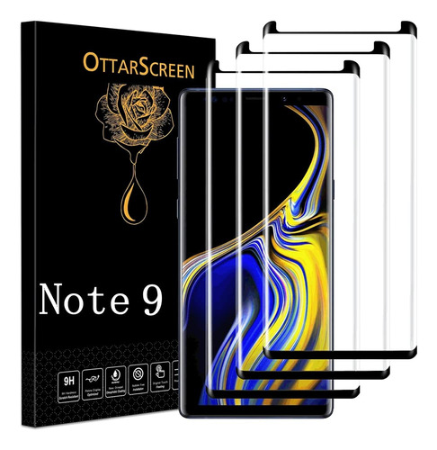 Ottarscreen Protector Pantalla Para Galaxy Note 9 3 Vidrio