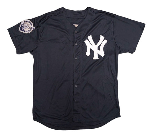 Imagen 1 de 3 de Camiseta Casaca Baseball Mlb New York Yankees 2 Jeter Azul